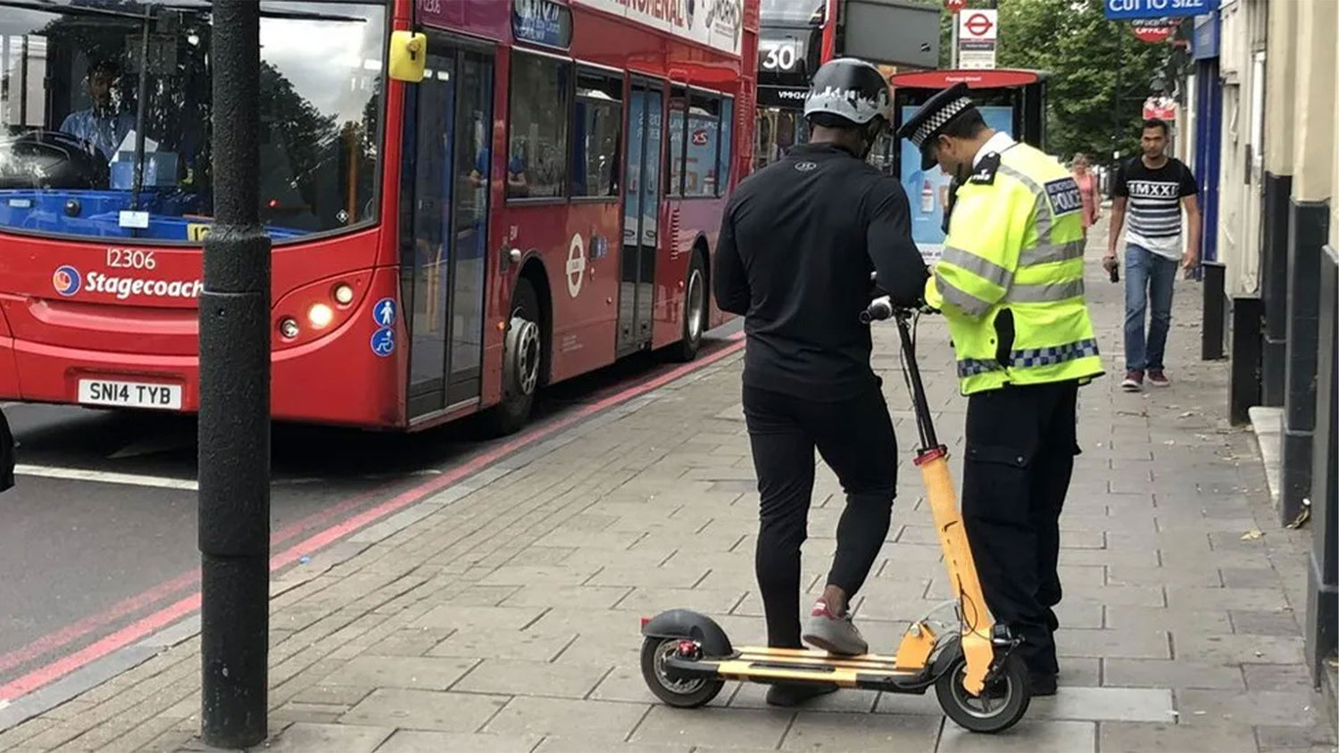 How do you safely ride an electric scooter?