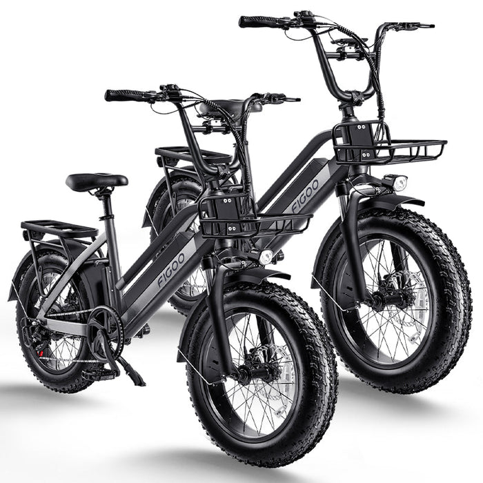 Figoo S1 Step-Thru Fat Tire Electric Bike | Urban Drift